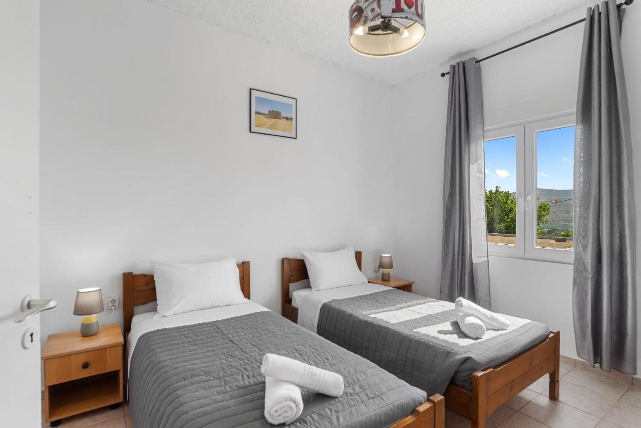 Bella-Maria At Aptera With Mountain And Sea View !! Chania  Luaran gambar