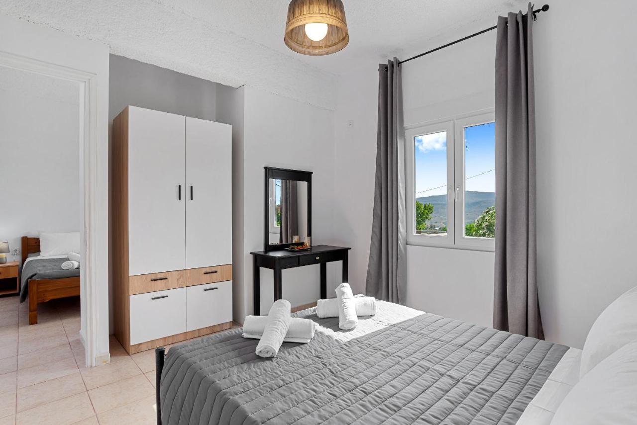 Bella-Maria At Aptera With Mountain And Sea View !! Chania  Luaran gambar