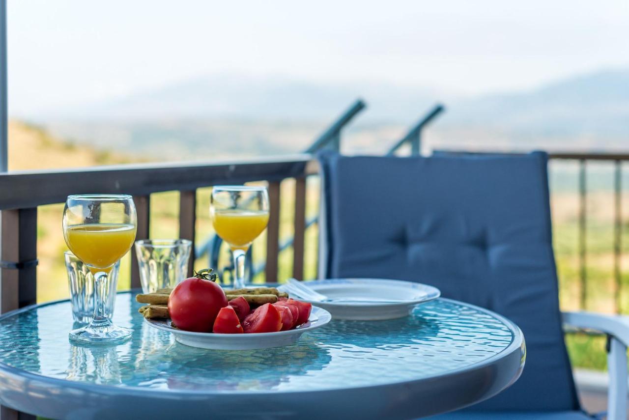 Bella-Maria At Aptera With Mountain And Sea View !! Chania  Luaran gambar