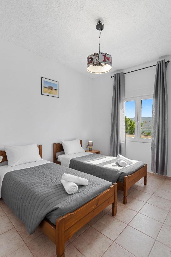 Bella-Maria At Aptera With Mountain And Sea View !! Chania  Luaran gambar