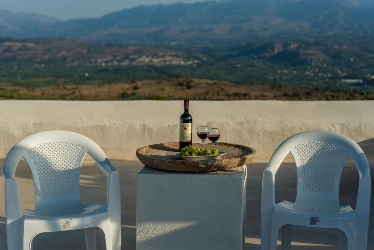 Bella-Maria At Aptera With Mountain And Sea View !! Chania  Luaran gambar