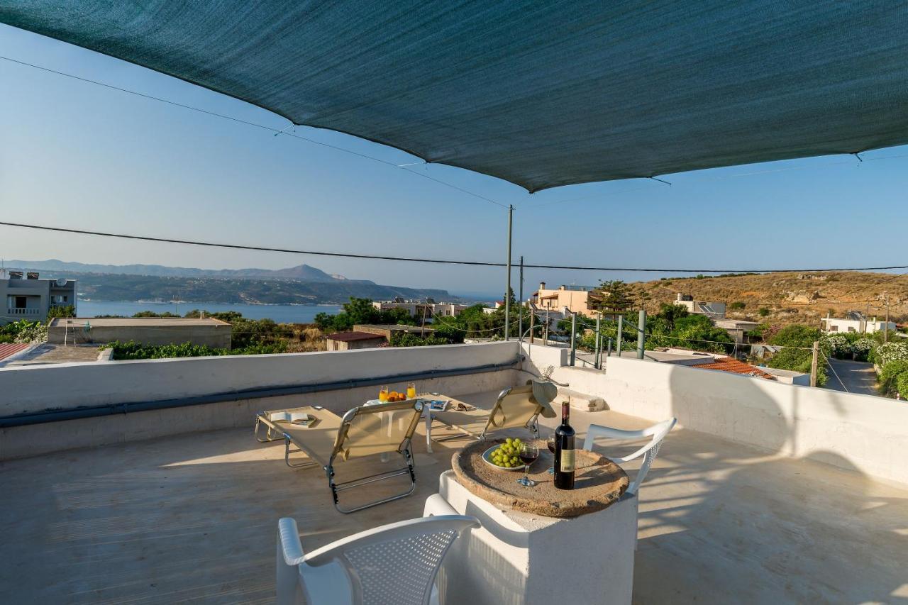 Bella-Maria At Aptera With Mountain And Sea View !! Chania  Luaran gambar